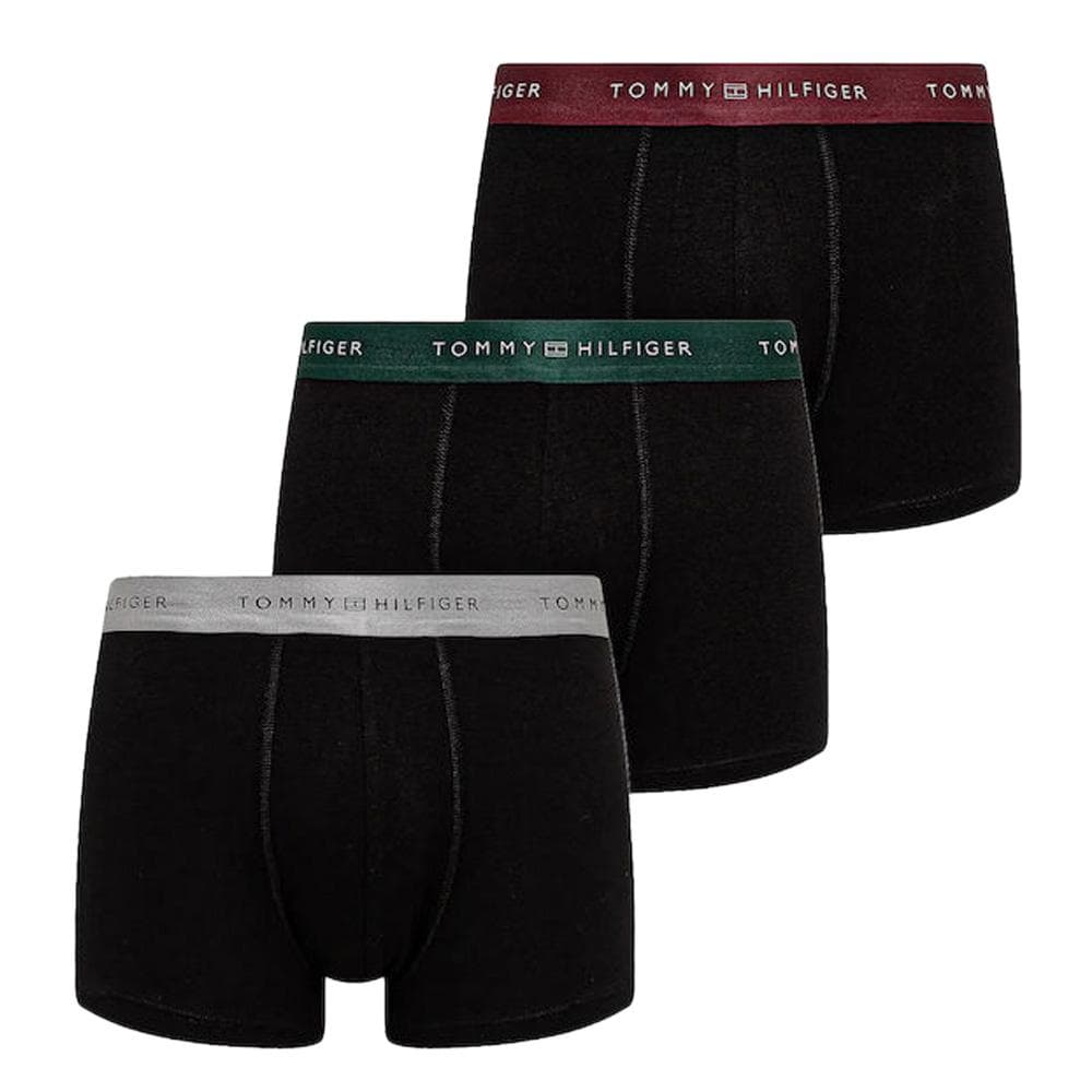 Lot de 3 Boxers Noir Homme Tommy Hilfiger Metallics 1