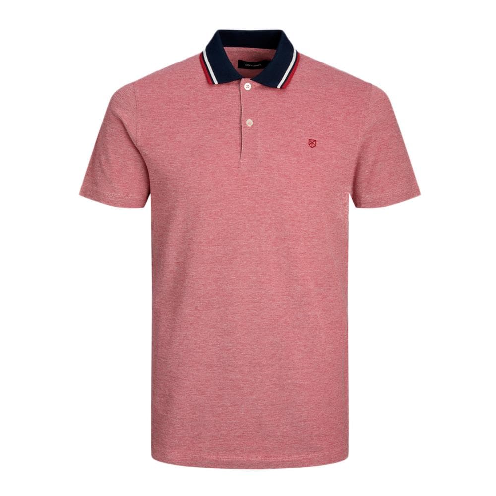 Polo Rouge Homme Jack & Jones Paulos Play 1