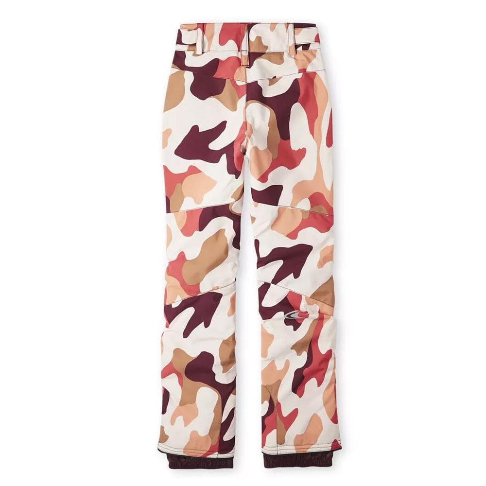 Pantalon de Ski Imprimé Blanc/Rouge Fille O'Neill Star Printed 4