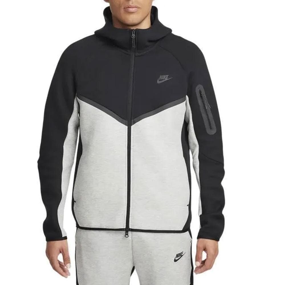 Veste Noire/Blanche Homme Nike Technique Flc 1