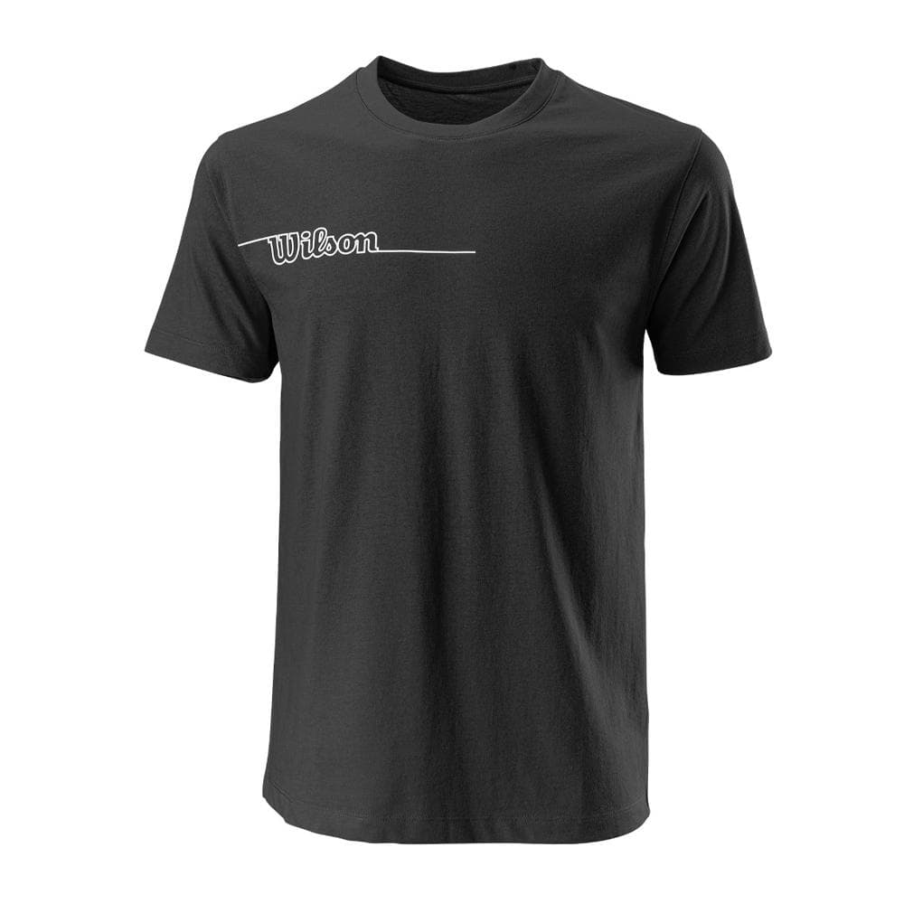 T-shirt Noir Homme Wilson Team 1