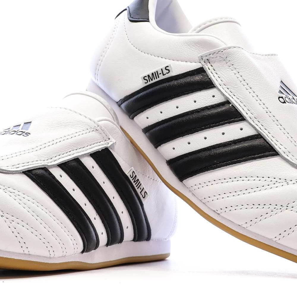 Baskets Blanc/Noir Mixte Adidas Taekwondo 7