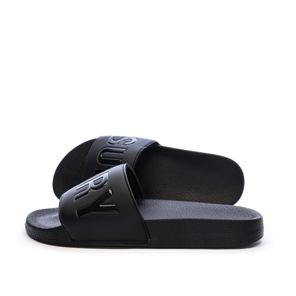 Claquettes Noir Homme Superdry Pool Slide 1