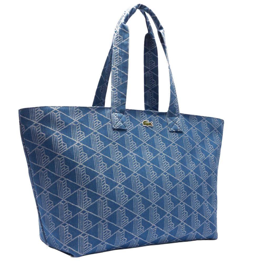 Sac Cabas Bleu Femme Lacoste XL Summer 3