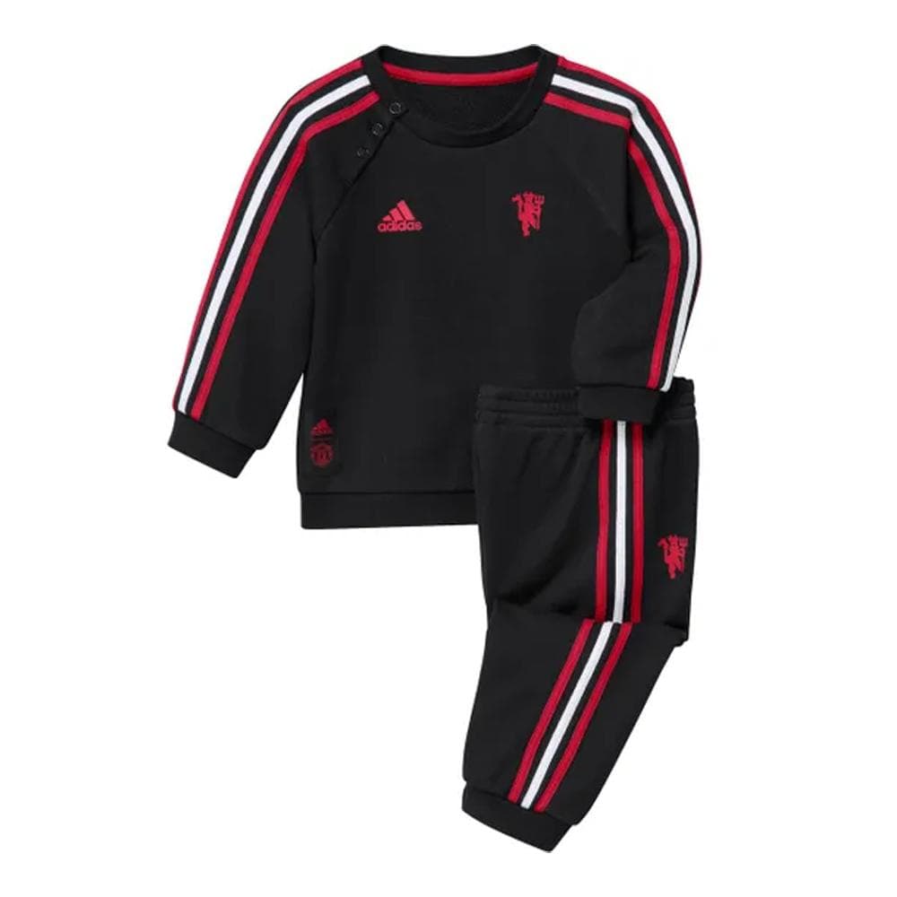Manchester Survêtement Noir Garçon Adidas 2022/23 1