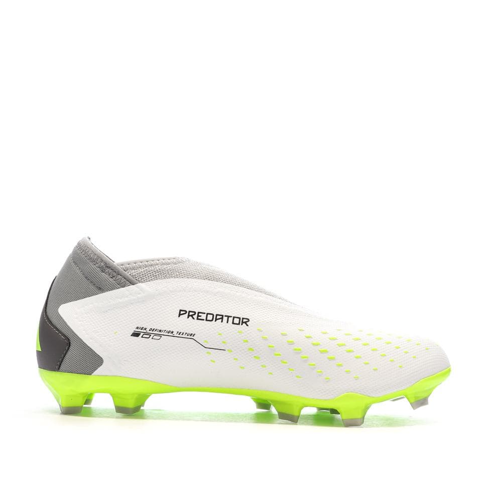 Chaussures de football Blanche/Noire/Jaune Homme Adidas Predator Accuracy 2