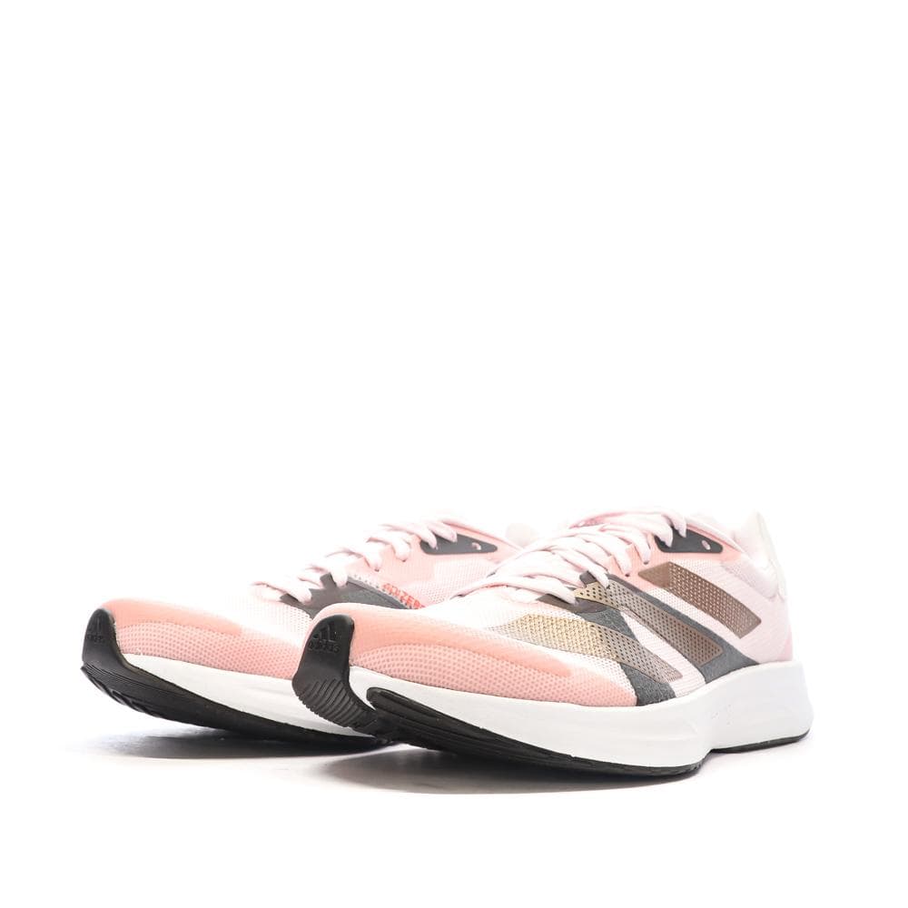 Chaussures de Running Roses Femme Adidas Adizero 6