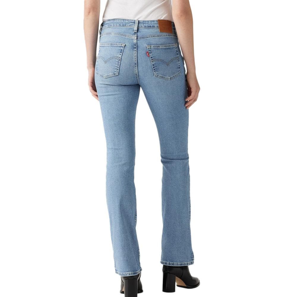 Jeans 725 Bleu Femme Levi's High Rise Bootcut Light 2