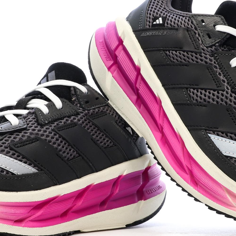 Baskets Grises/Violettes Femme Adidas Adistar 3 7