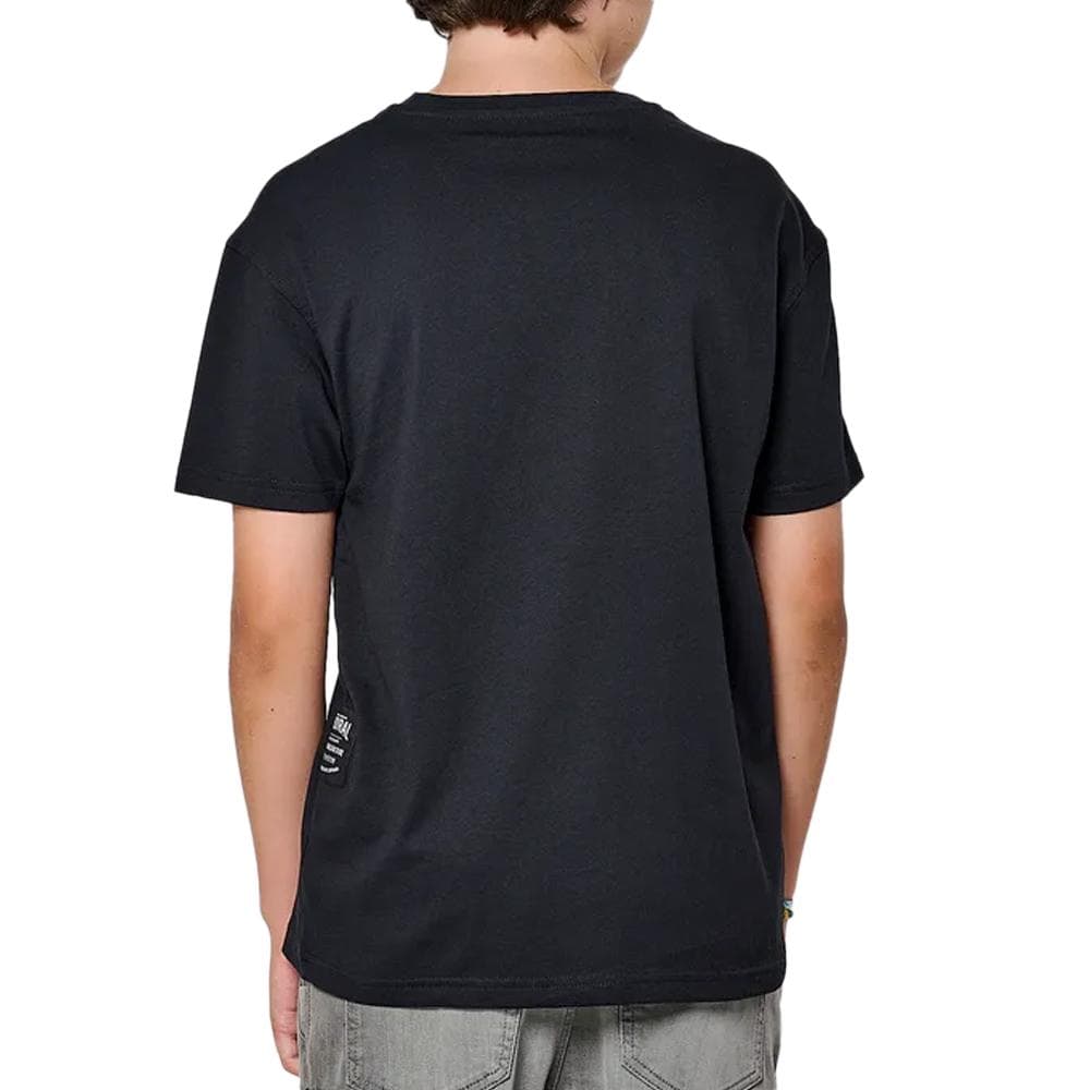 T-shirt Noir Garçon Kaporal MUKEB 2
