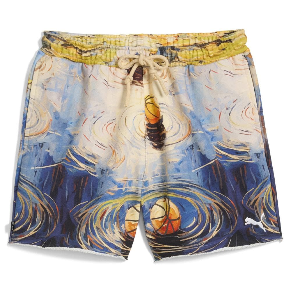 Short Bleu/Jaune Homme Puma Dylan 1