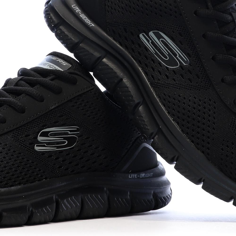Baskets Noires Homme Skechers Track Leshur 7
