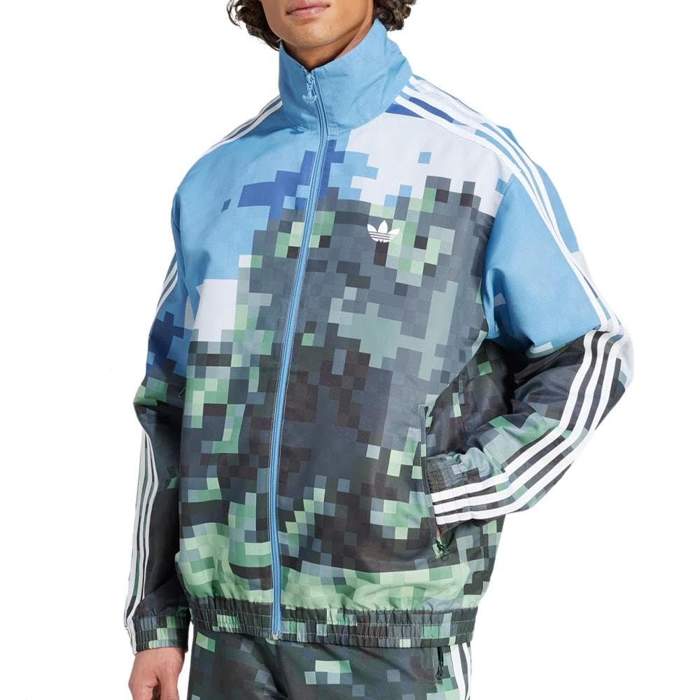 Veste Bleu Homme Adidas Originals x Minecraft 1