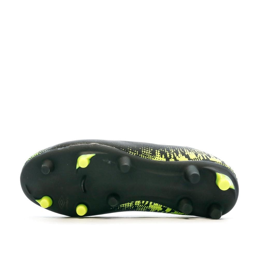Chaussures football Noir/Jaune Garçon Umbro Form Net 5
