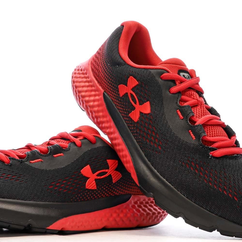 Chaussures de Running Noir/Rouge Homme Under Armour Charged Rogue 4 7