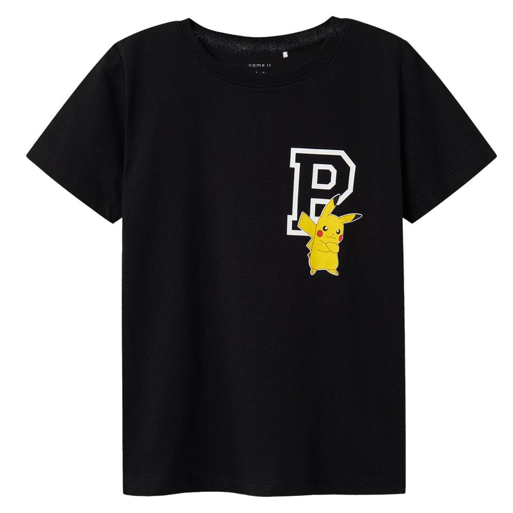 T-shirt Noir Garçon Name it Pokemon Dex 1