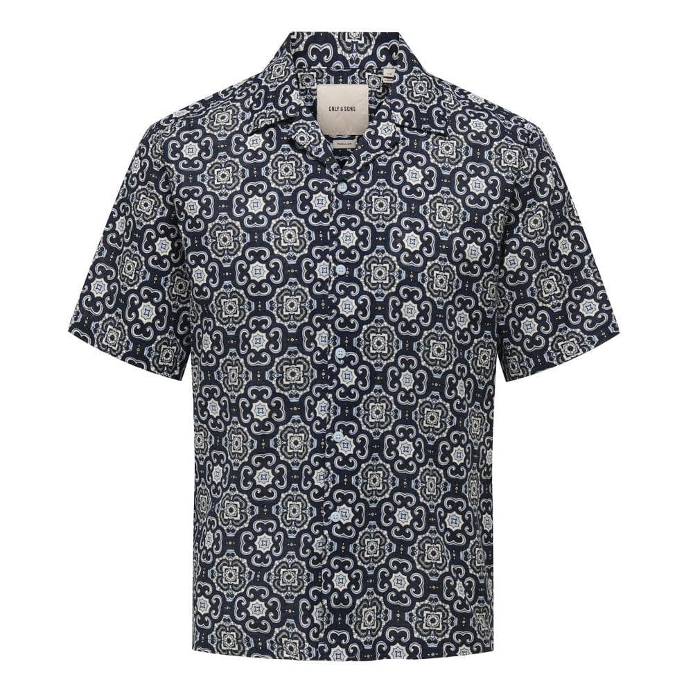 Chemise Marine/Bleu Homme Only & Sons Onscaiden Fit 1