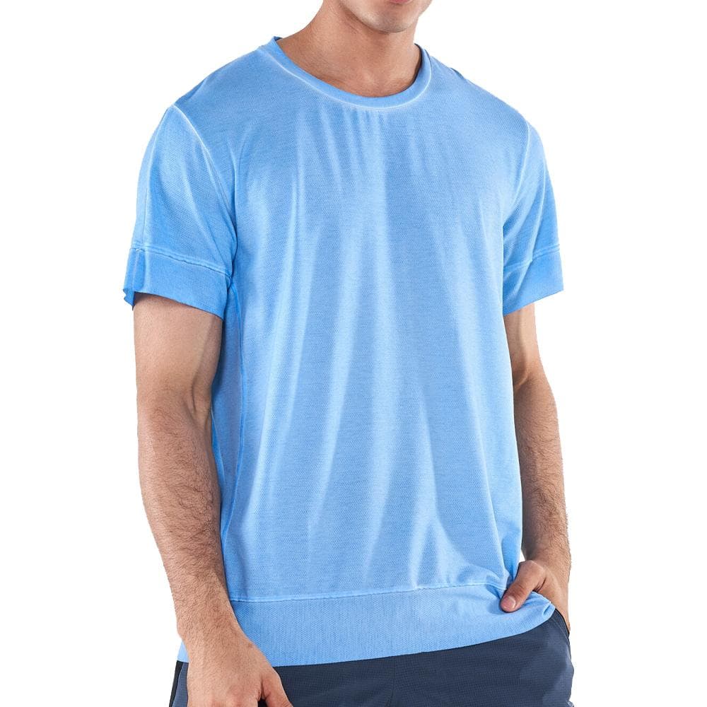 T-shirt Bleu Homme Nike Earth 1