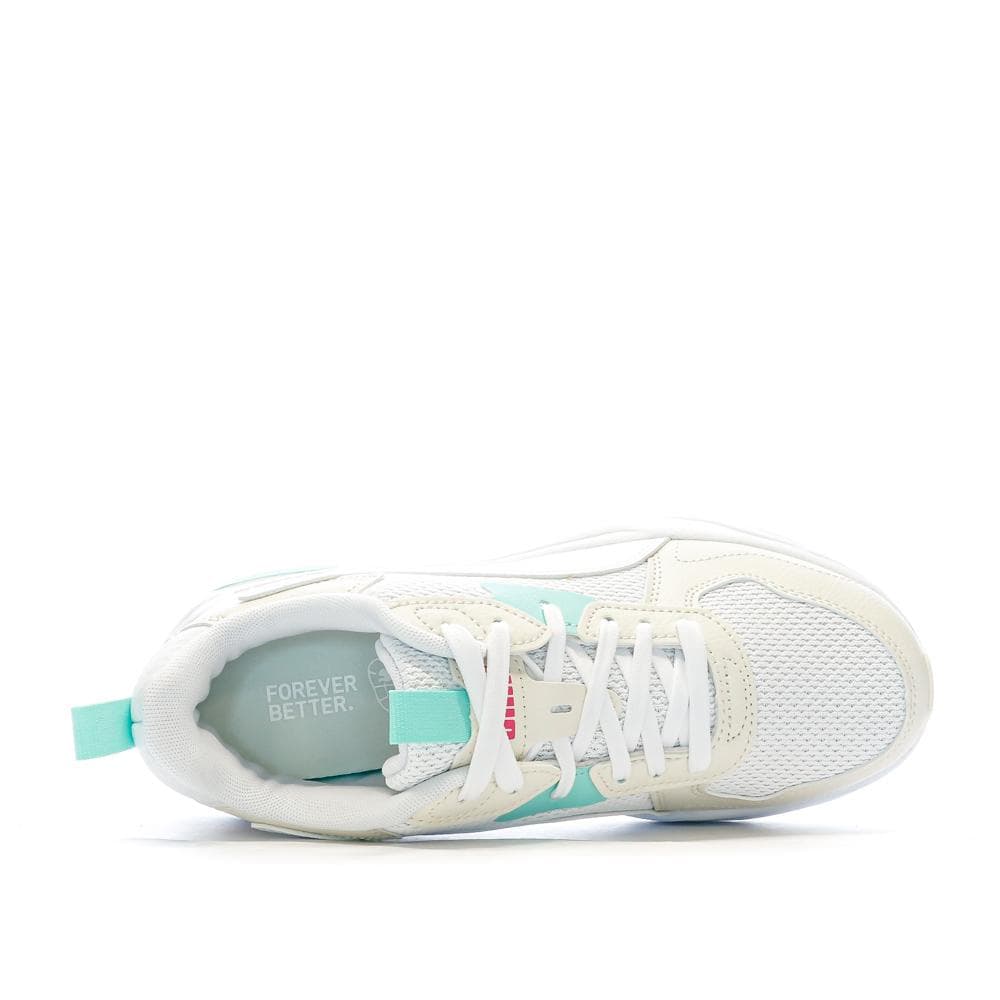 Baskets Blanches/Bleu/Rose Homme Puma Trinity Lite 4