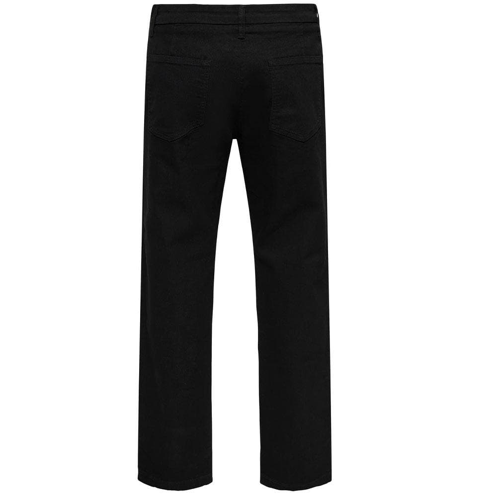 Jean Large Noir Homme Only & Sons Twil Straight 2