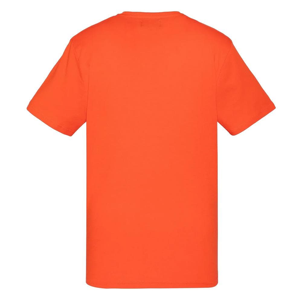 T-shirt Orange Homme Schott TSUSTOUR 2