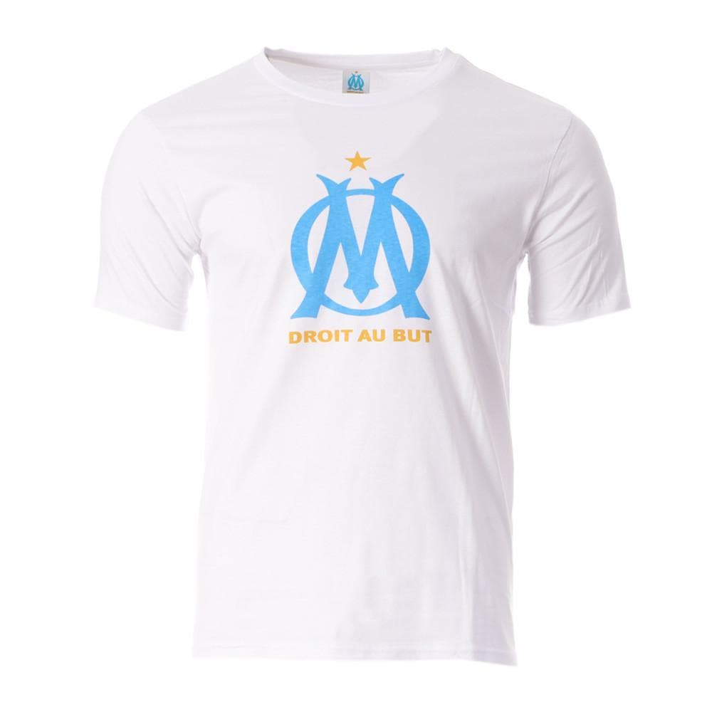 T-shirt Blanc Homme Olympique de Marseille 1