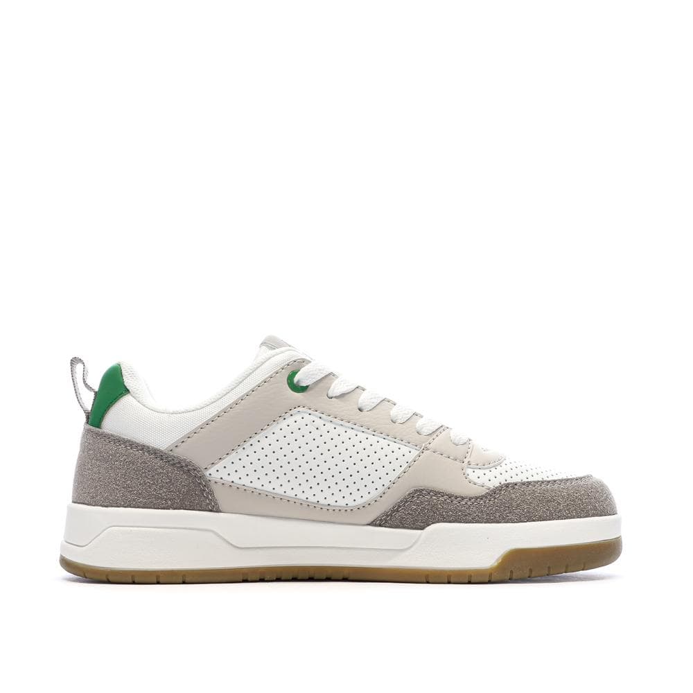 Baskets Blanc/Vert Garçon Kappa Logo Manis 2