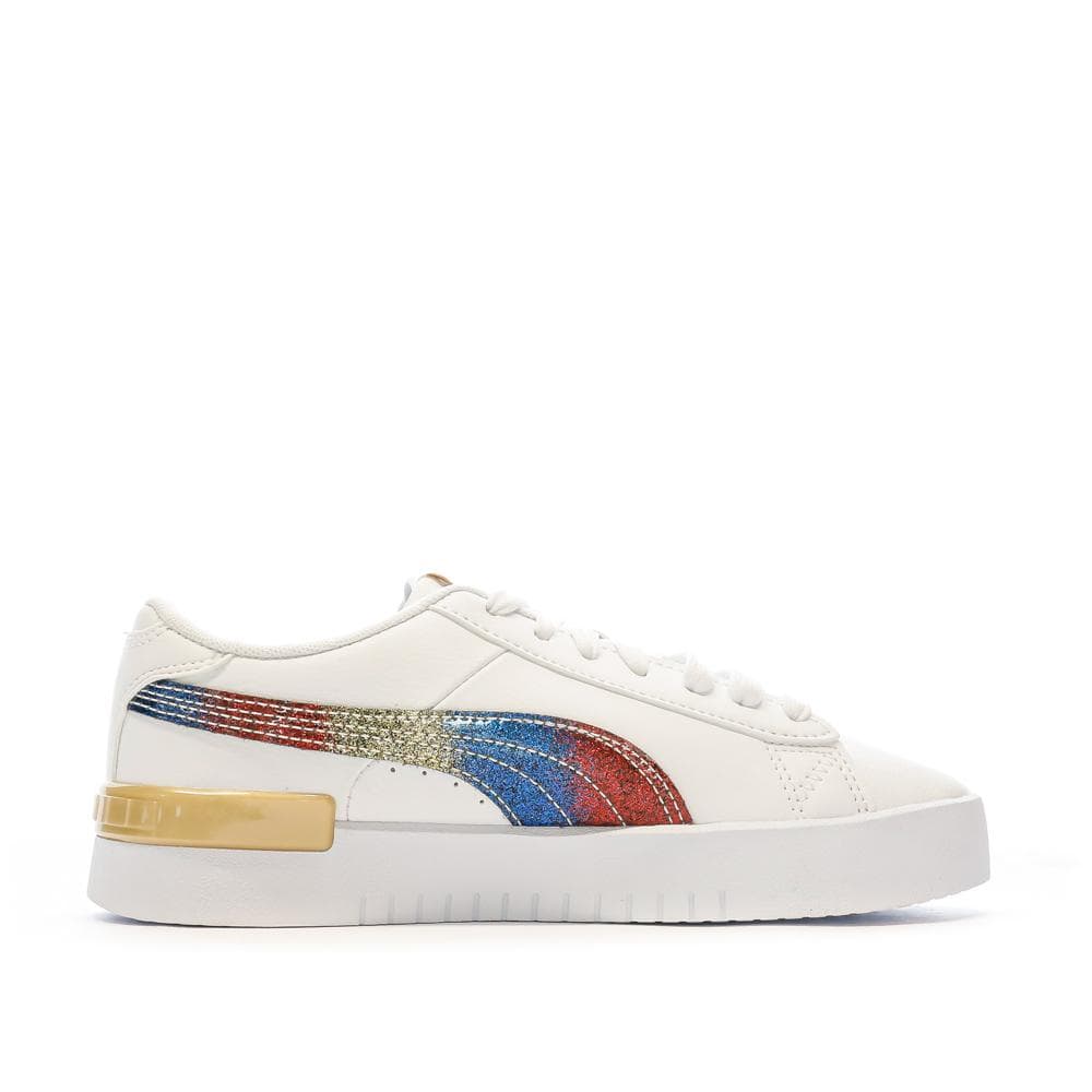 Baskets Blanches Fille Puma Jada Olympic 2