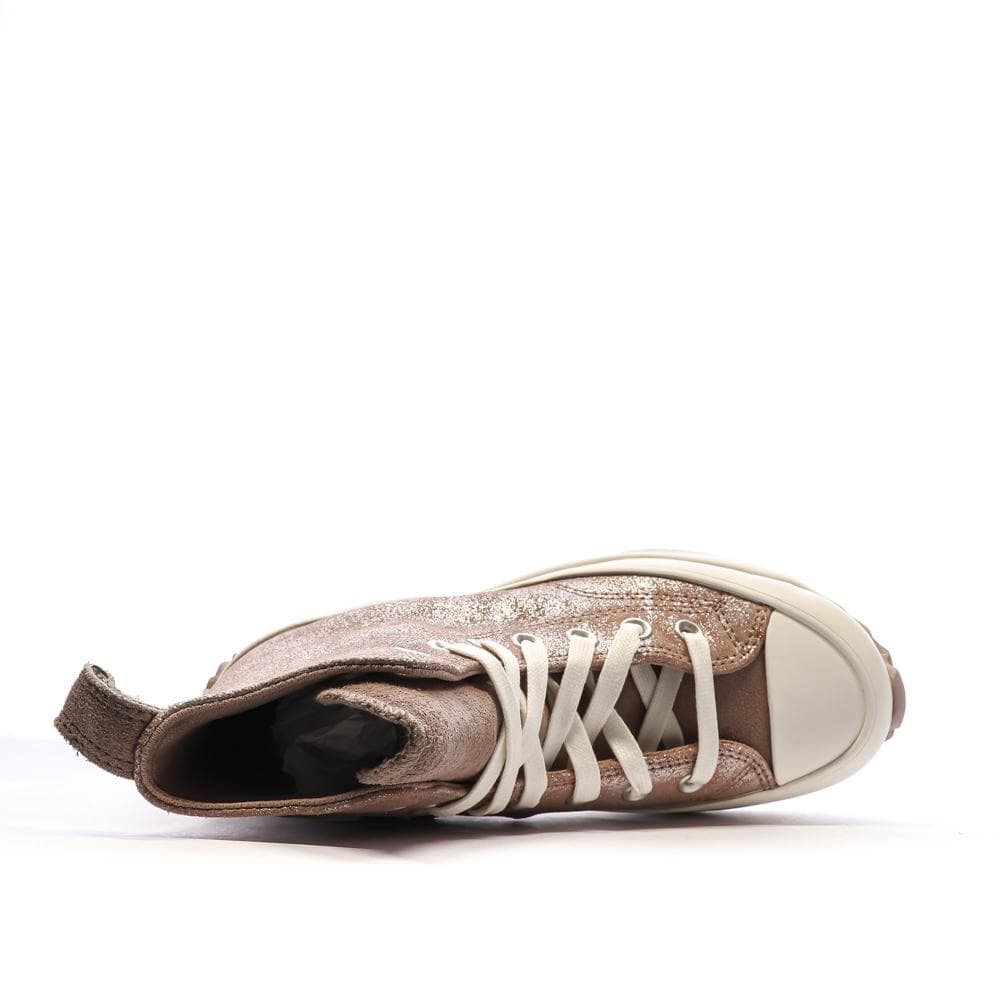 Baskets Rose à paillettes Femme Converse Run Star Hike A11578C 4