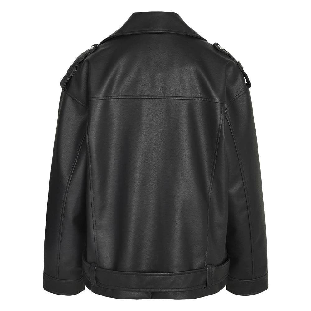 Perfecto Noir Femme Noisy May Paulina Oversize Biker Curve 2