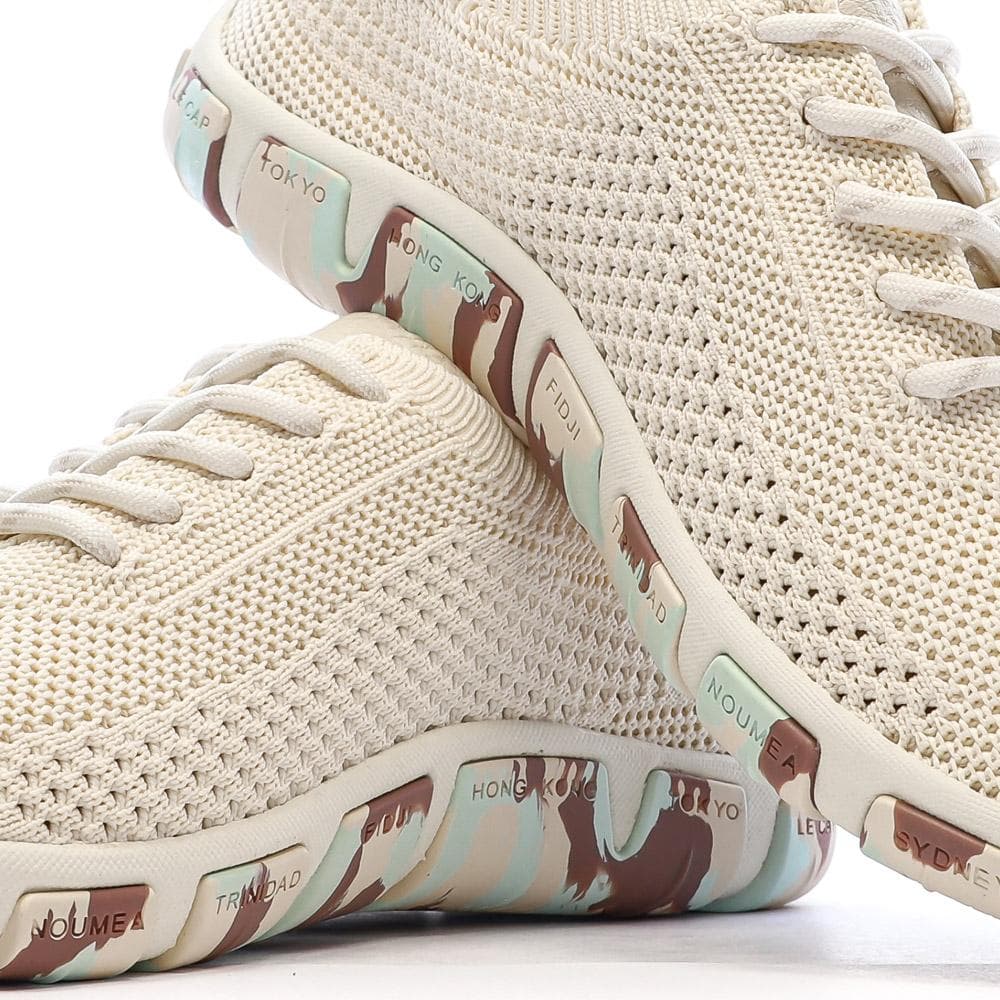 Baskets Beige Femme TBS Tennis Eco Pet Camo 7