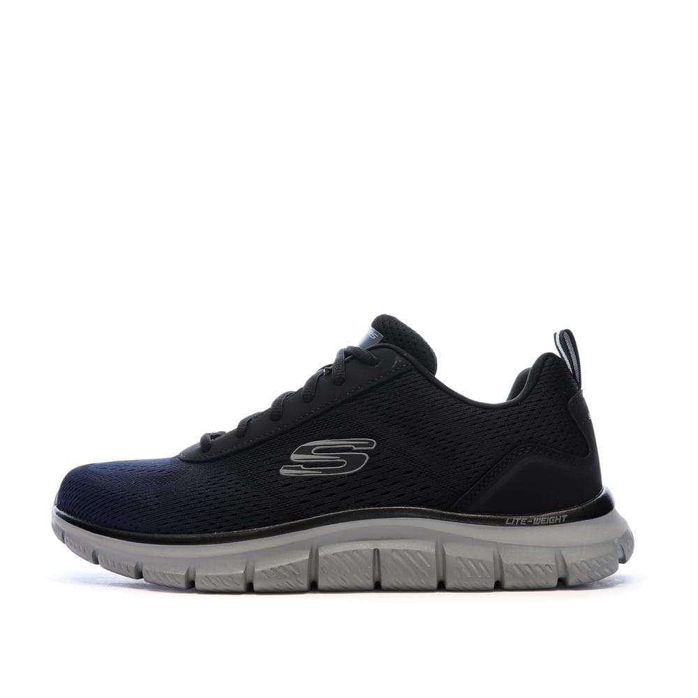 Baskets Noir/Marine Homme Skechers Track-Ripkent 1