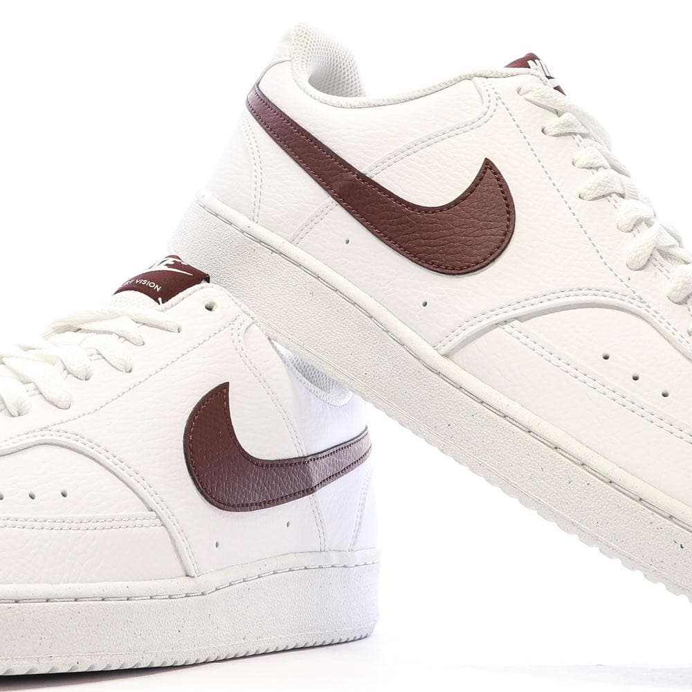 Baskets Blanc/Bordeaux Homme Nike Court Vision Low 7