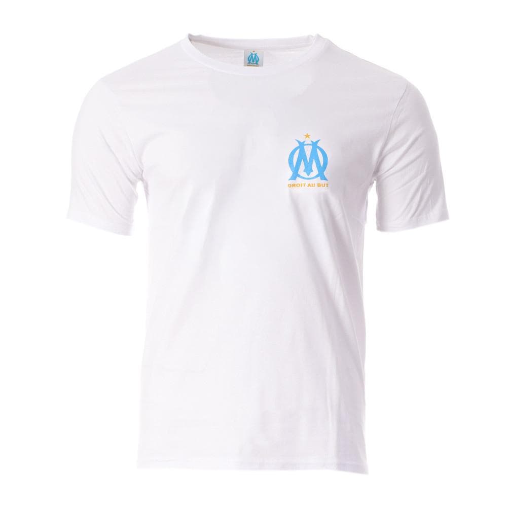 T-shirt Blanc Homme Olympique de Marseille 1