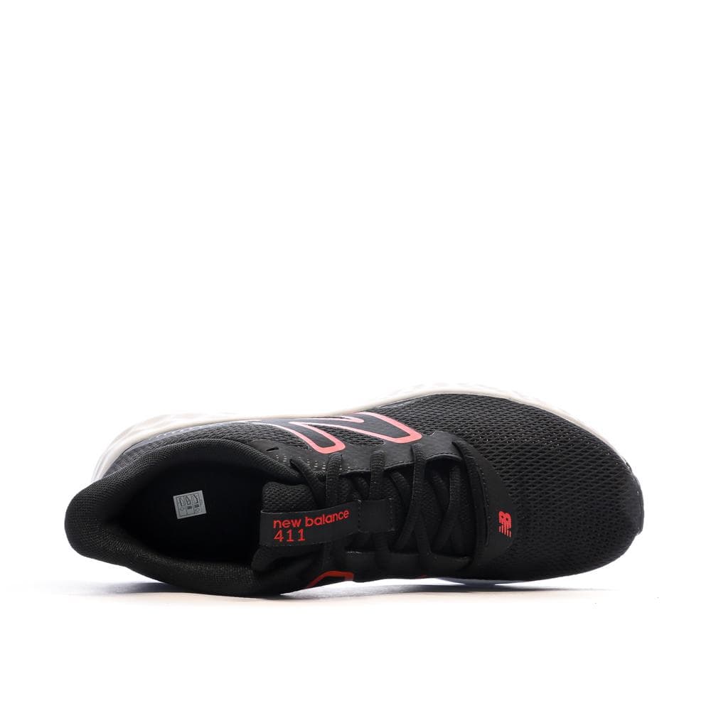 Chaussures de Running Noir/Rouge Homme New Balance 411 4