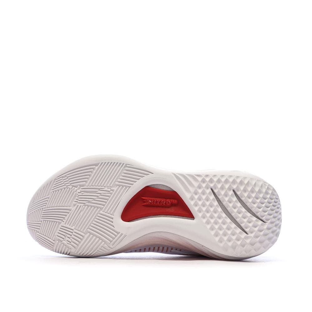 Chaussures de Basketball Blanches/Roses Homme Puma All-pro Nitro 5