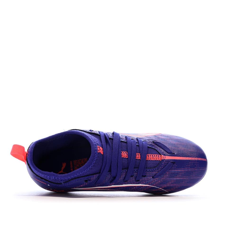 Chaussures de Foot Violet Junior Puma Ultra 5 Match FG/AG 4