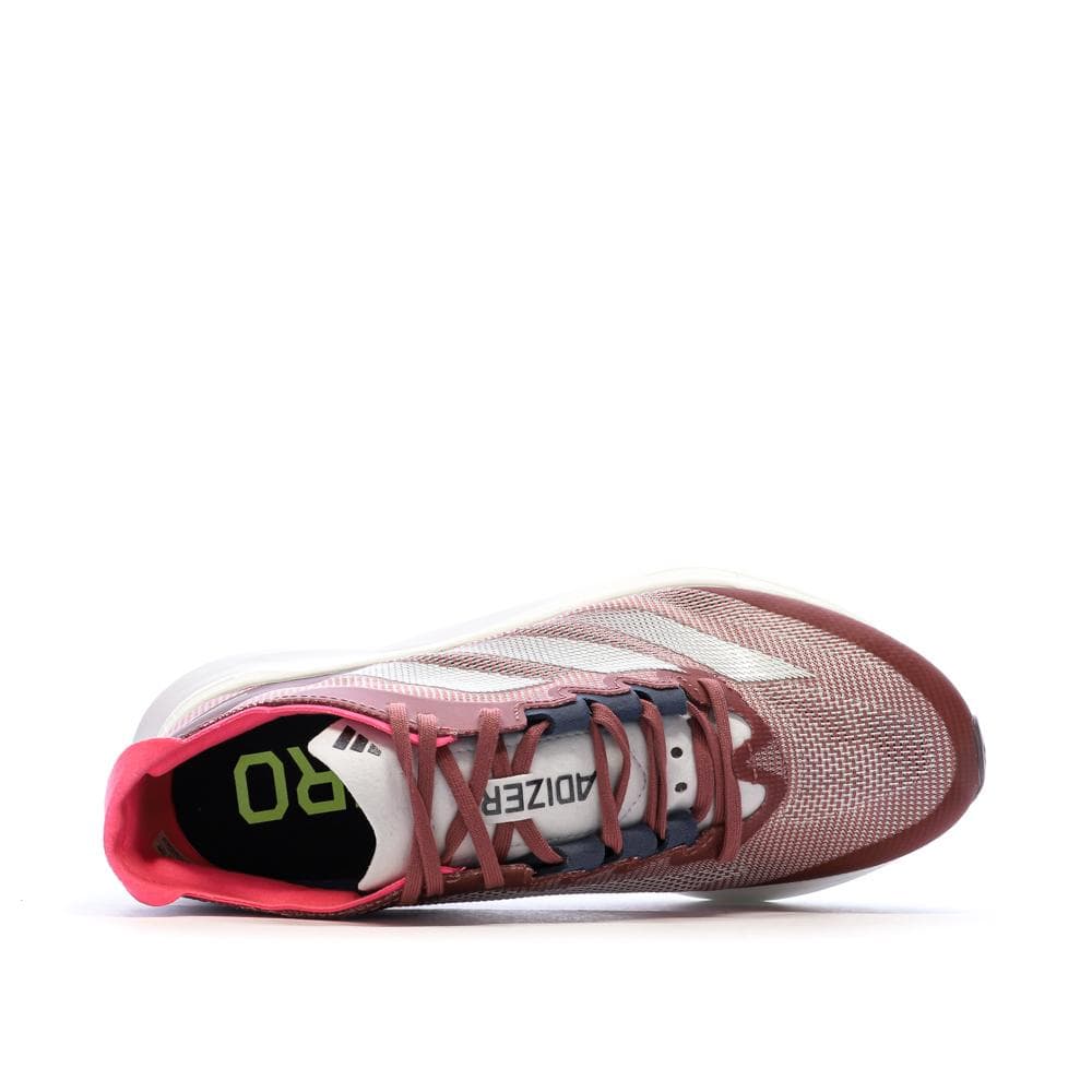 Chaussures de Running Bordeaux Femme Adidas Adizero Boston 12 4