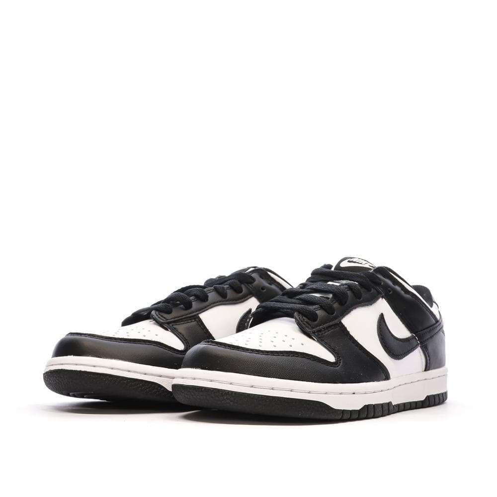 Baskets Blanches/Noires Enfant Nike Dunk Low 6