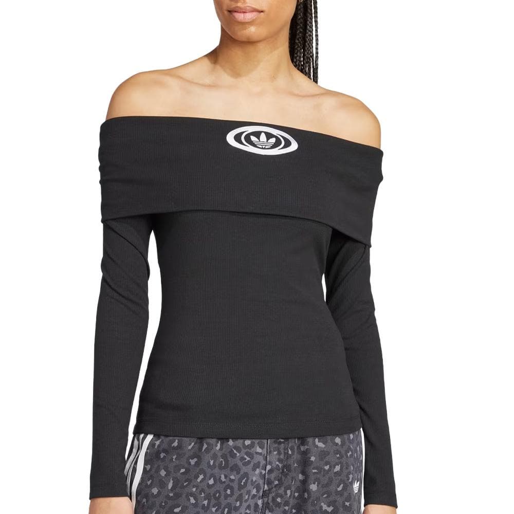 T-Shirt Noir Femme Adidas Campus2000 1