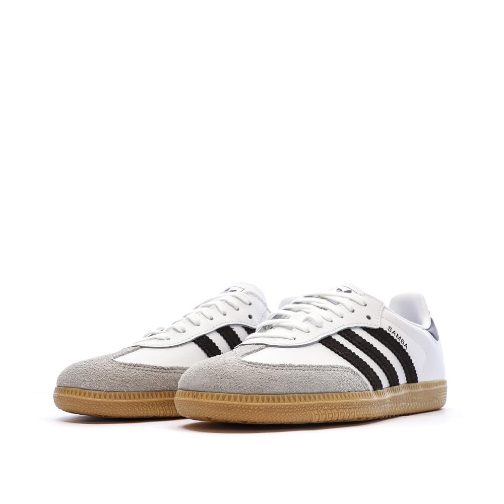 Baskets Blanc/Marron Mixte Adidas Samba Og 6