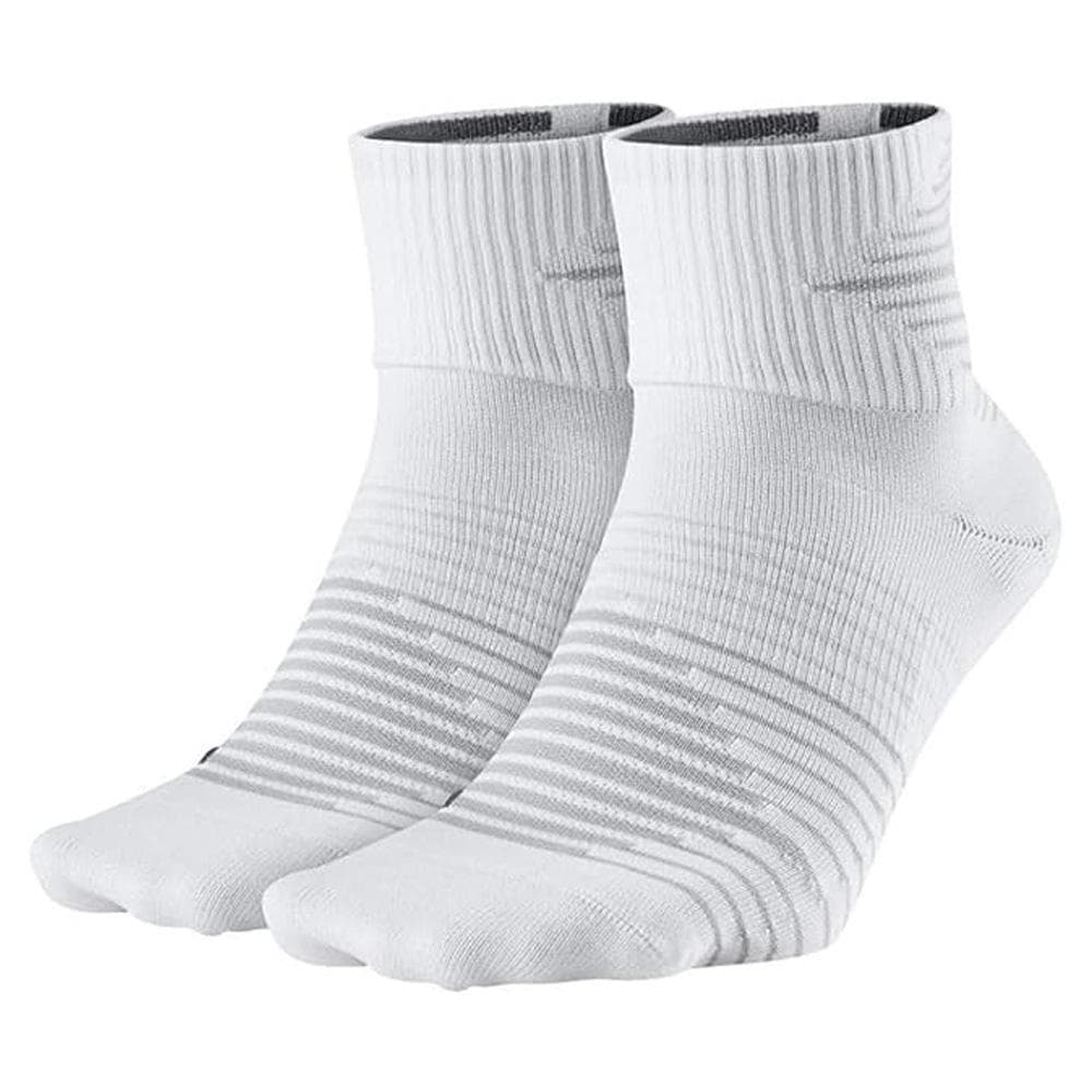 X2 Paires de Chaussettes Gris/Blanc Homme Nike Corrida 1