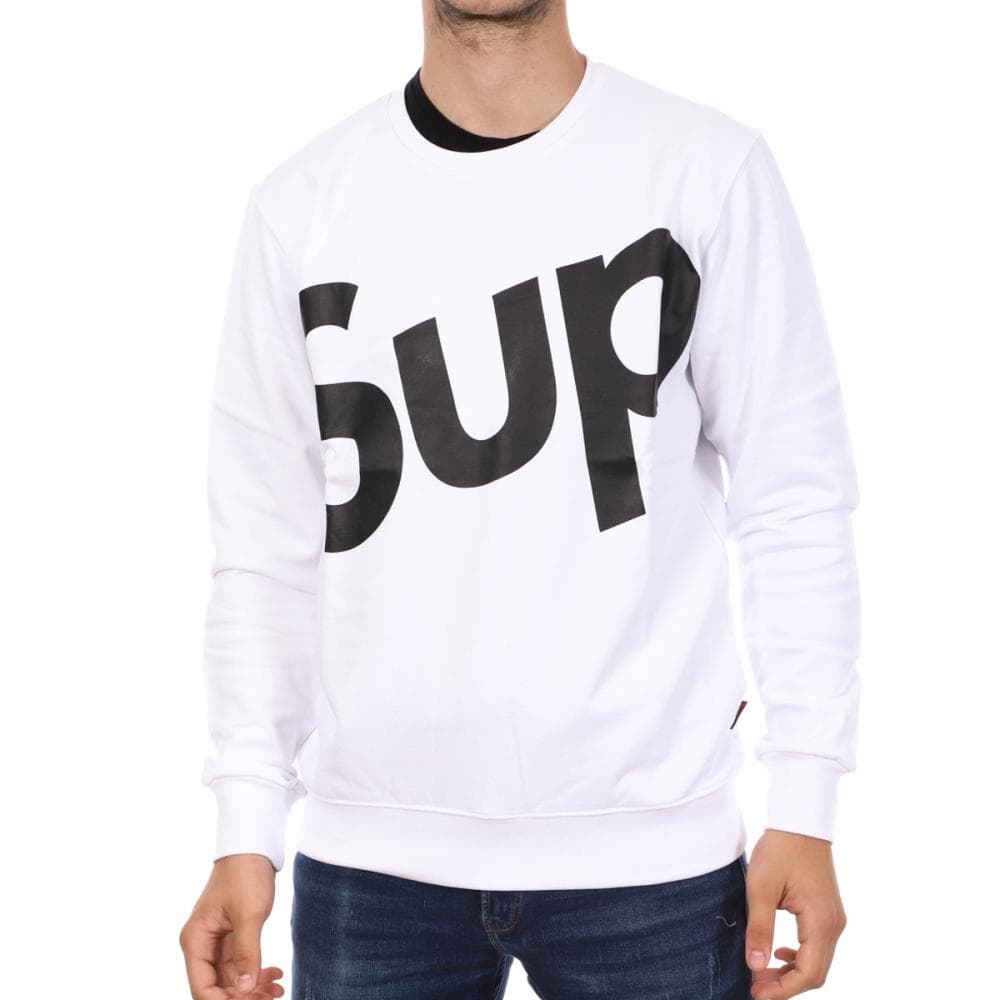 Sweat Blanc Homme Supreme Grip Classy 1