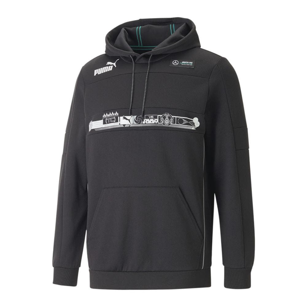 Sweat Noir Homme Puma Mercedes Fd Mapf1 Sds Hdy 1