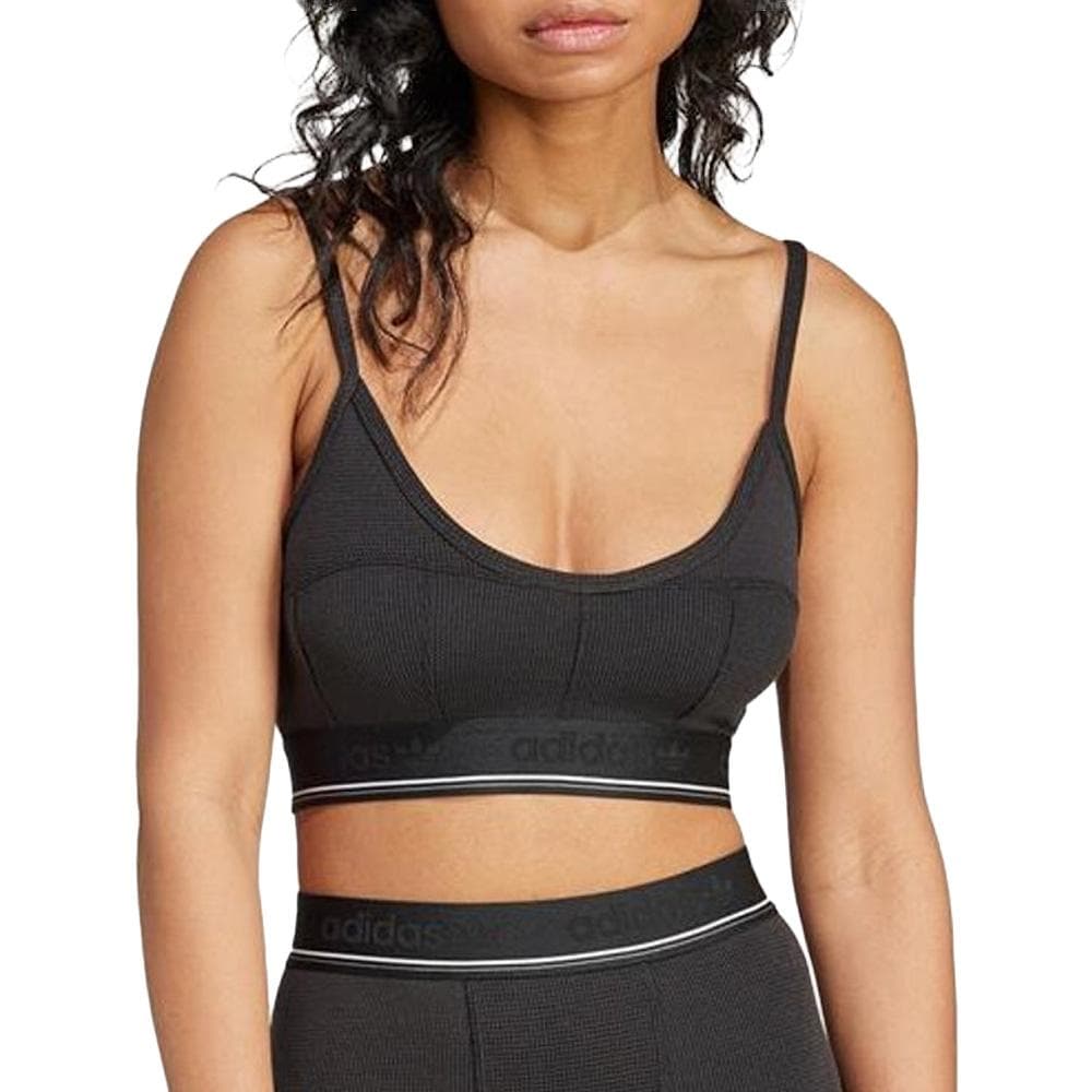 Brassière de sport Noir Femme Adidas Bra 1