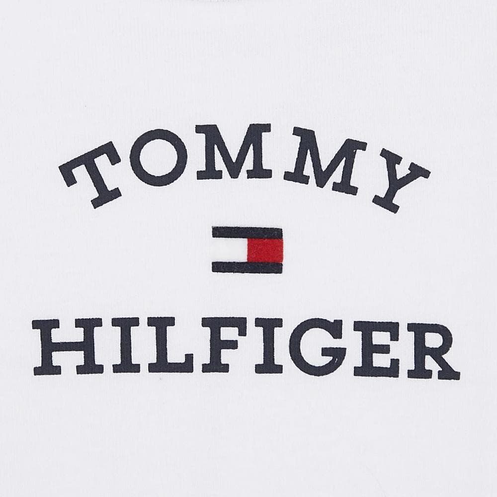 T-shirt Blanc Garçon Bébé Tommy Hilfiger KN0KN01805 2
