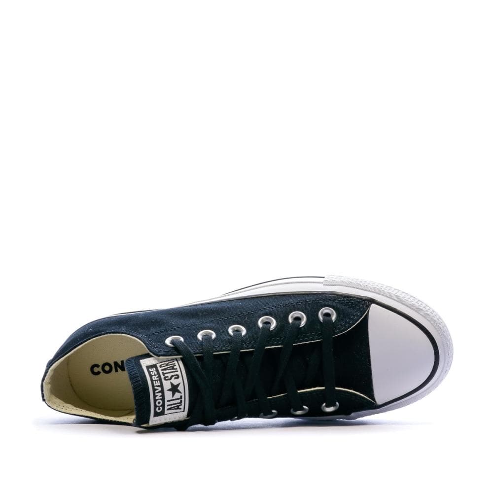 Baskets Plateforme Noires Femme Converse Ox 4