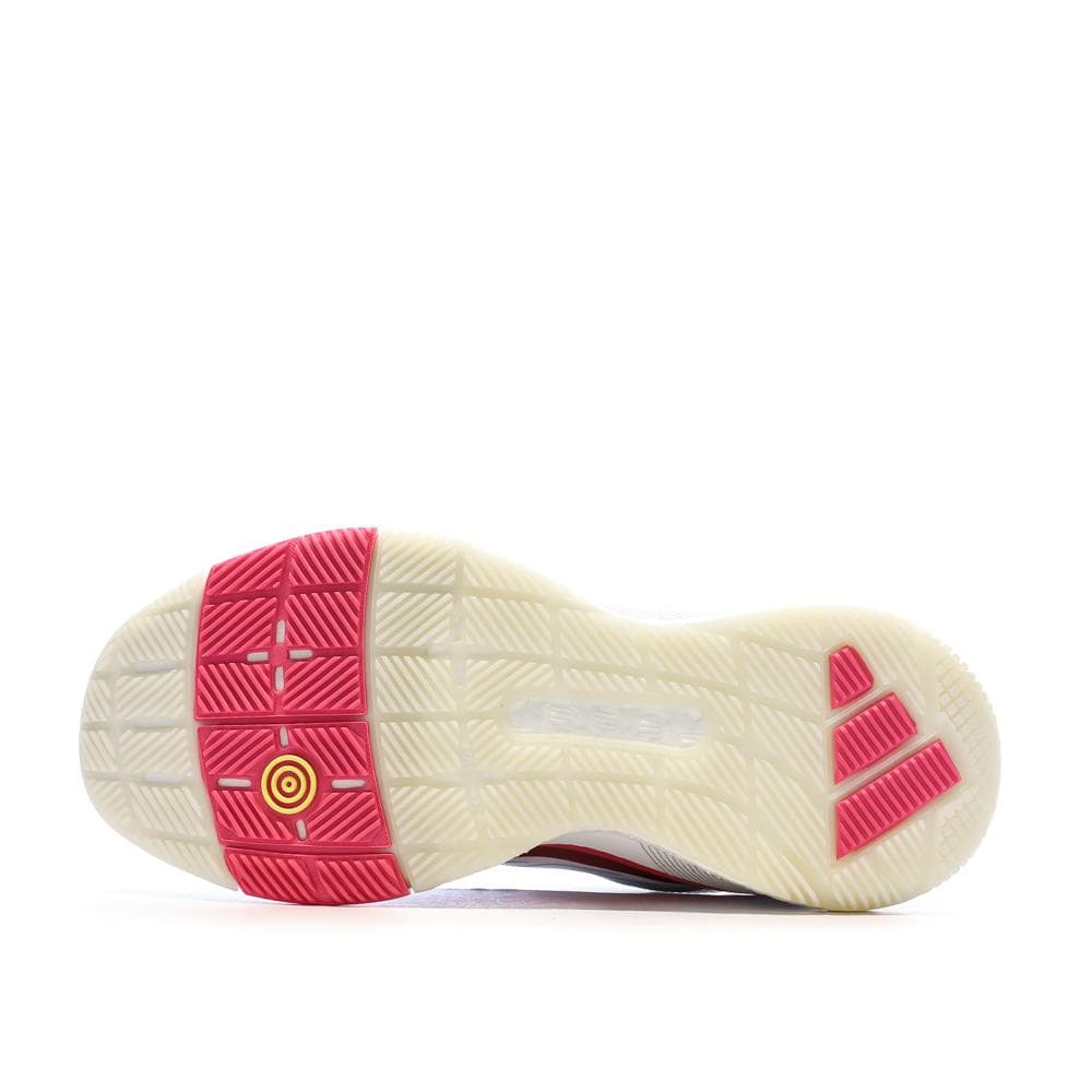 Chaussures de padel Blanc/Rose Femme Adidas Crazyquick Boost Padel 5