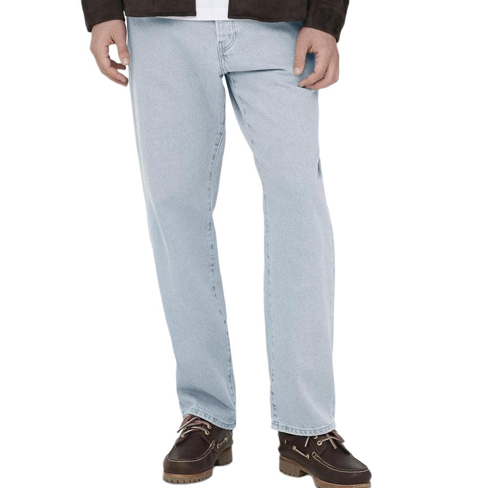 Jean Straight Bleu Homme Only & Sons Edge 1