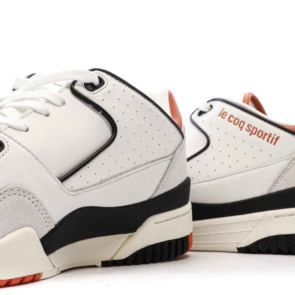 Baskets Blanc/Orange Homme Le Coq Sportif Dynactif T1000 7